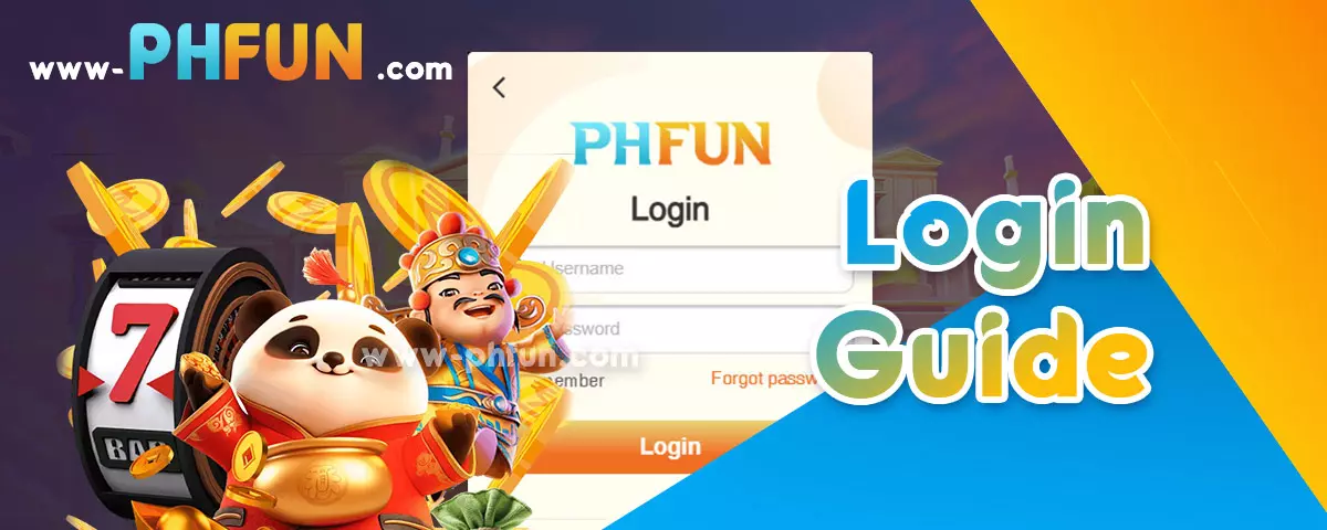 PHFUN Casino hero banner with colorful casino adventure theme, golden coins, and lively game visuals